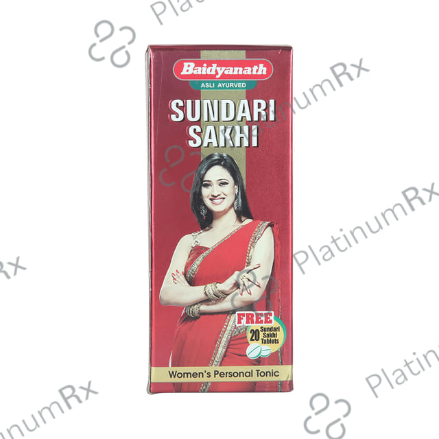 Baidyanath (Jhansi) Sundari Sakhi Tonic with 20 Sundari Sakhi Tablet Free