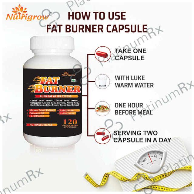 Nutrigrow Fat Burner Vegetarian Capsule