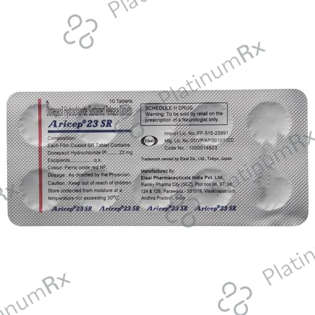 Aricep SR 23mg Tablet 10s