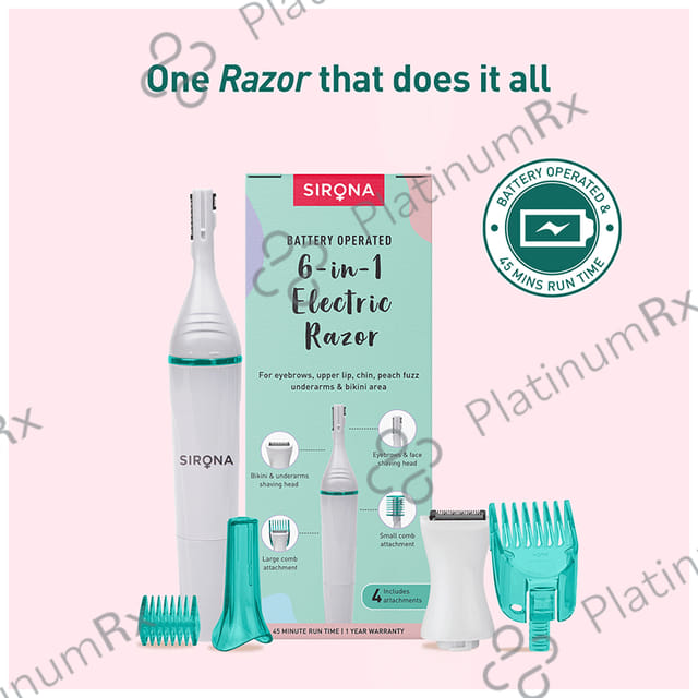 Sirona 6 in 1 Electric Razor