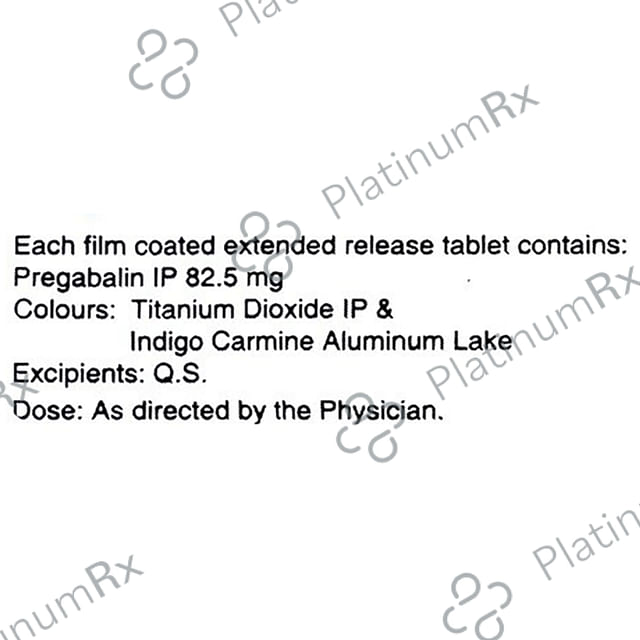 Pregabid CR 82.5 Tablet ER