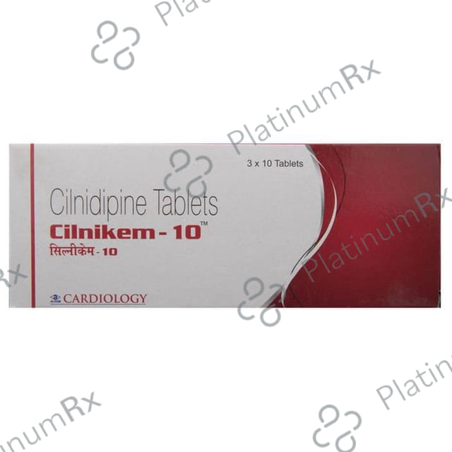 Cilnikem 10mg Tablet 10s