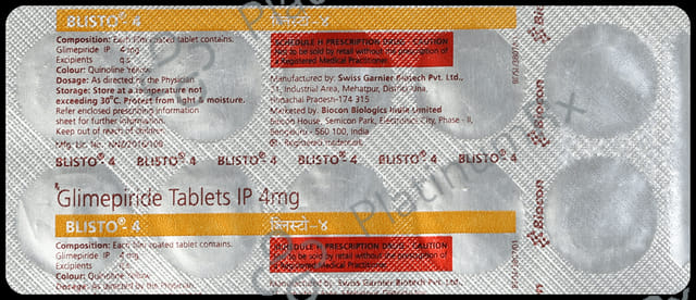 Blisto 4mg Tablet 10s