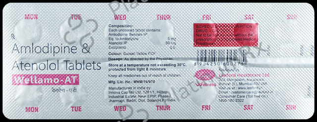 Wellamo AT 5mg/50mg Tablet