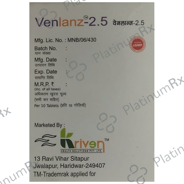 Venlanz 2.5 Tablet MD