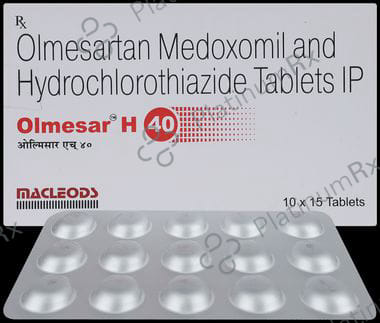 Olmesar H 40 12.5/40mg Tablet 15s