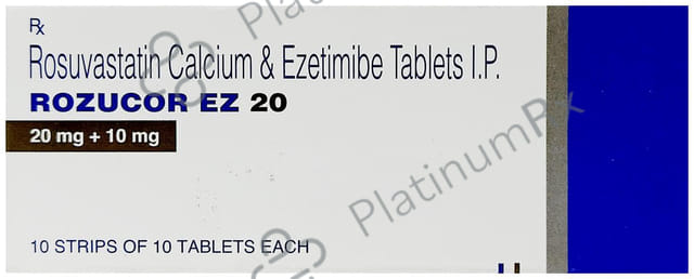 Rozucor EZ 20/10mg Tablet 10s