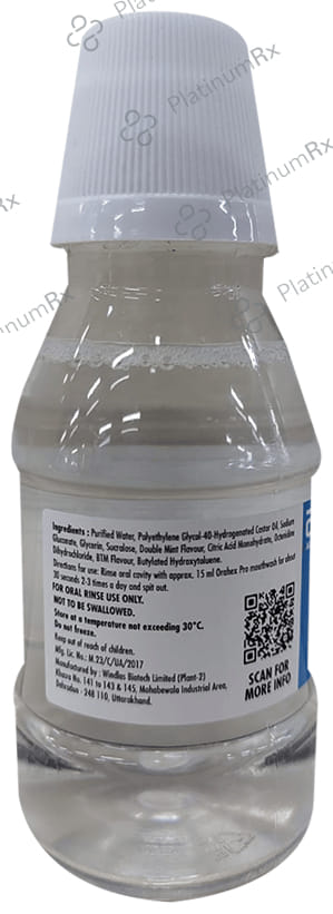Orahex Pro Mouth Wash Mint 150ml