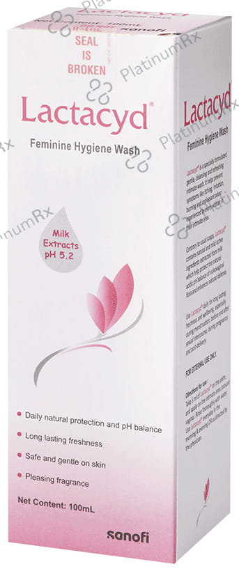 Lactacyd Feminine Hygiene Vaginal Wash 100ml