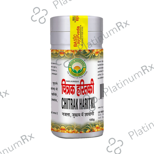 Basic Ayurveda Chitrak Haritki Powder 100 gm
