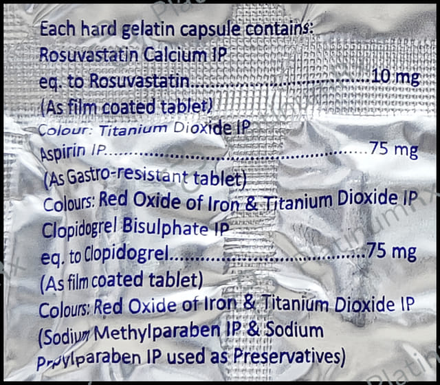 Yogaros Gold 75mg/10mg/75mg Capsule
