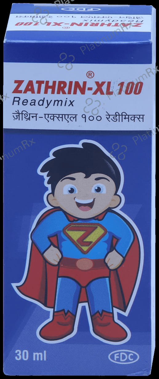 Zathrin XL 100mg Readymix Oral Suspension 30ml