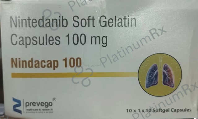 Nindacap 100mg Capsule 10s