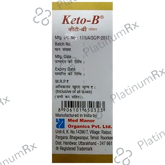 Keto B Lotion 15ml