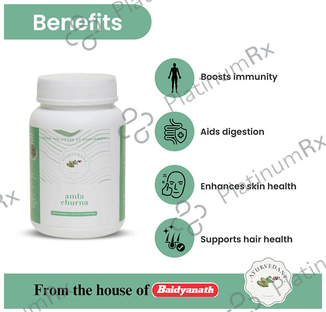 Baidyanath (Jhansi) Ayurvedant Amla Churna