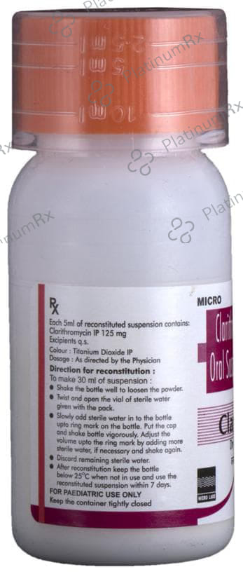 Clariwin 125mg Dry Syrup 30ml