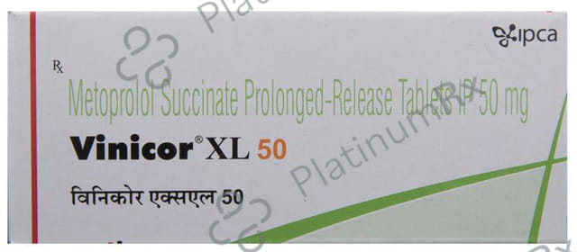 Vinicor XL 50mg Tablet 10s