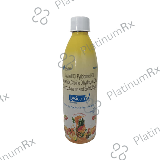 Lysicon V Mixed Fruit Syrup 300ml
