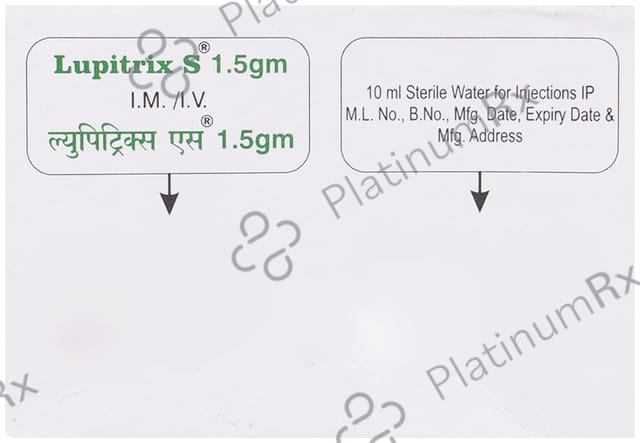 Lupitrix S 1000mg/500mg Injection