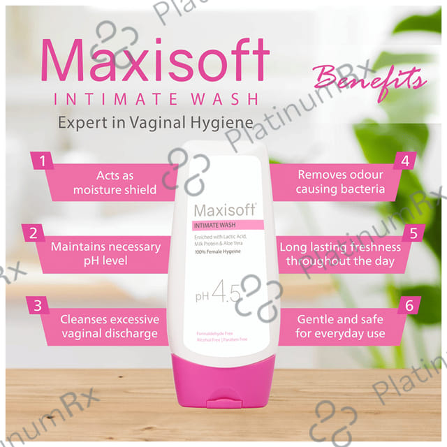 Maxisoft Intimate Wash pH 4.5