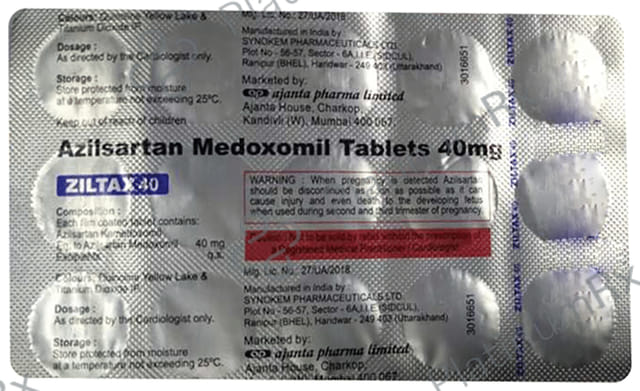 Ziltax 40 Tablet