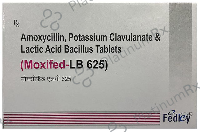 Moxifed-LB 625 Tablet