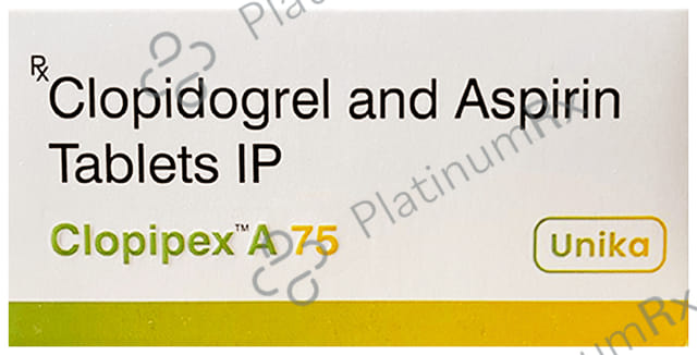 Clopipex A 75mg Tablet 10s