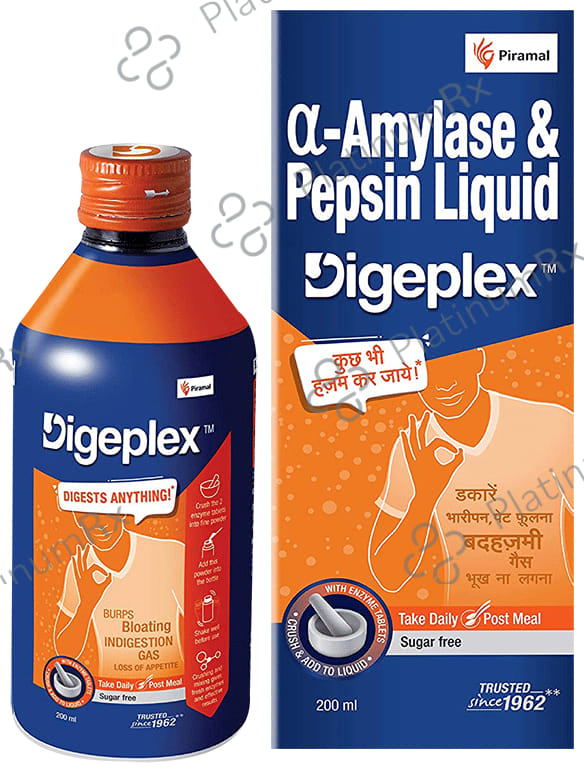 Digeplex 62.5/20mg Syrup 200ml