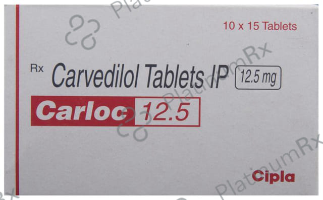 Carloc 12.5mg Tablet 15s