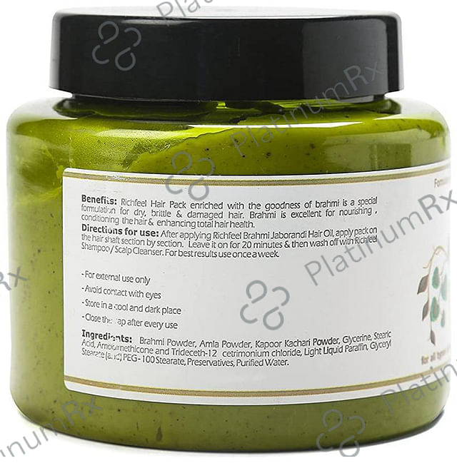 Richfeel Brahmi Hair Pack 500 gm