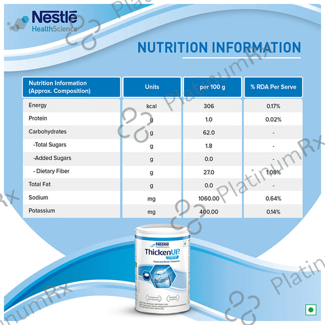 Nestle ThickenUp Clear Food and Drink Thickener