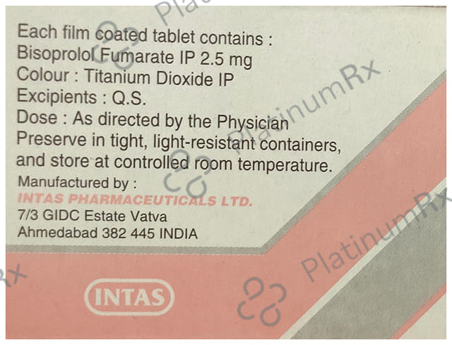 Biselect 2.5mg Tablet 10s