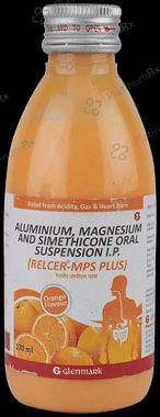 Relcer Mps Plus Oral Suspension Orange 170ml