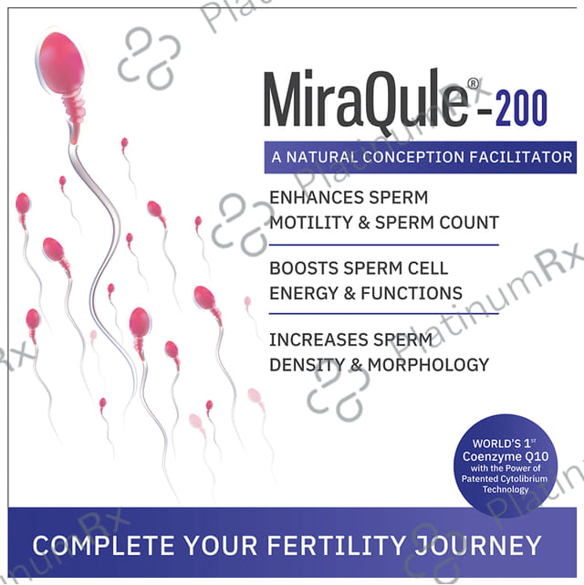 Miraqule 200mg Capsule 10s