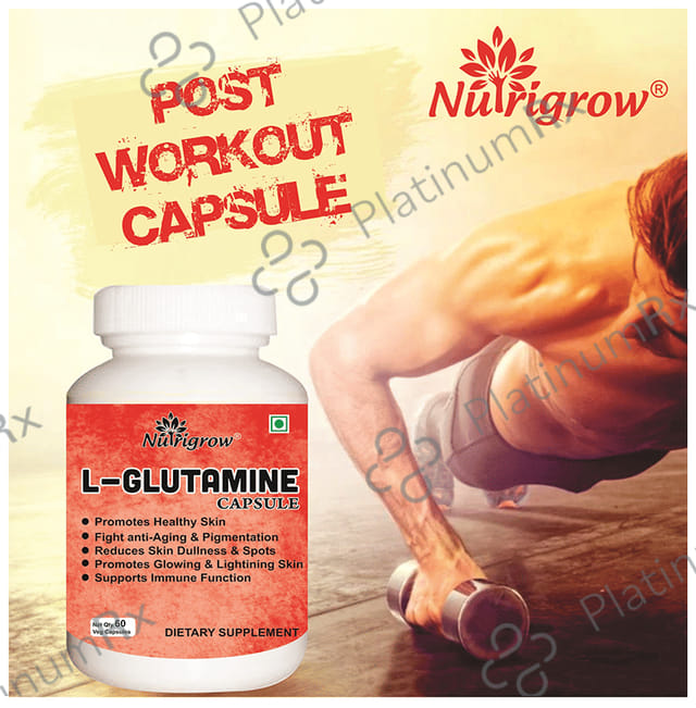 Nutrigrow L-Glutamine Capsule