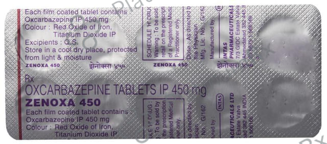 Zenoxa 450mg Tablet 10s