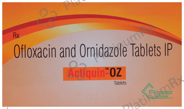 Actiquin OZ 200/500mg Tablet 10s