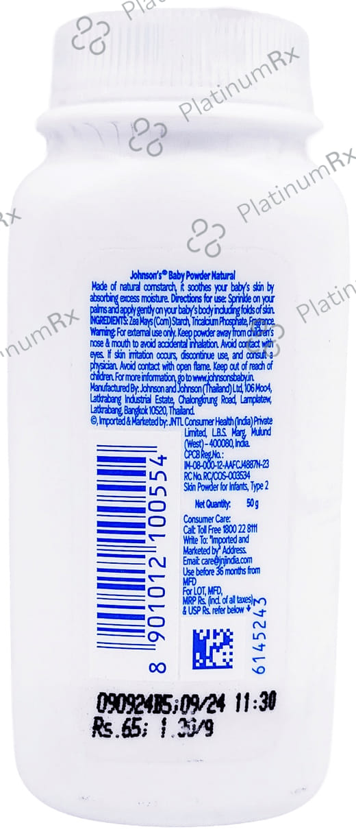 Johnson's Baby Powder 50gm