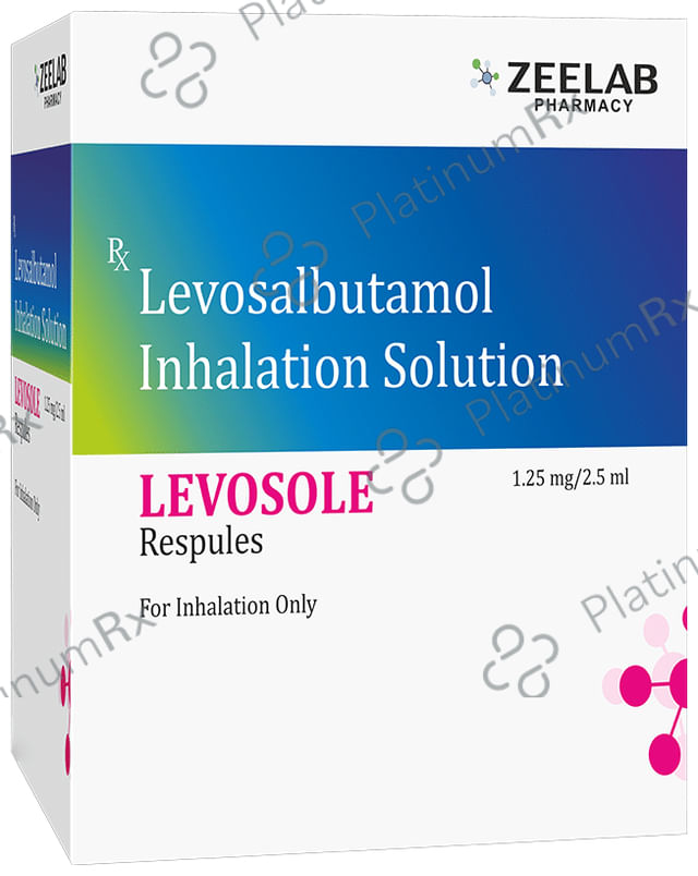 Levosole 1.25mg Respules 1X2.5ml