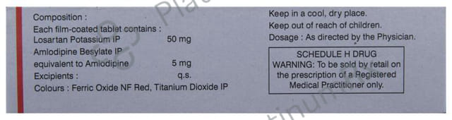 Alsartan AM 5/50mg Tablet 10s