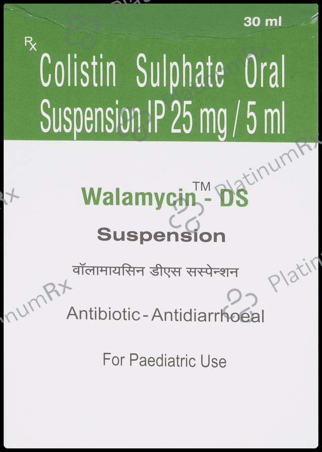 Walamycin DS 25mg Suspension 30ml