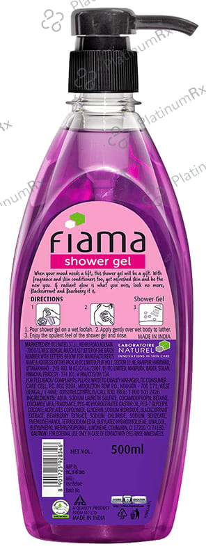 Fiama Shower Gel Blackcurrant & Bearberry