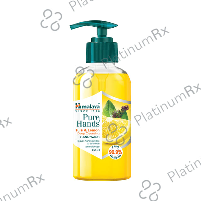 Himalaya Personal Care Pure Hands Hand Wash Tulsi & Lemon Deep Cleansing