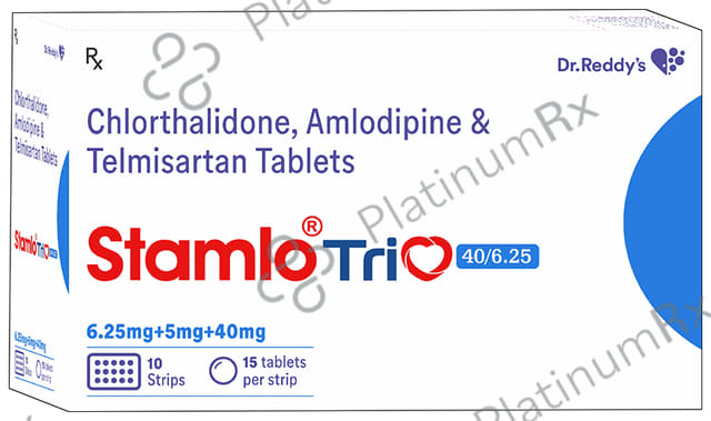 Stamlo Trio 40/6.25 Tablet