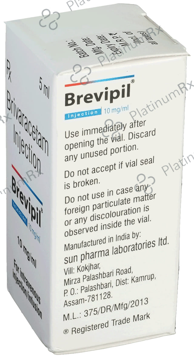 Brevipil 10mg Injection 5ml
