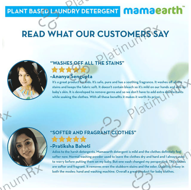 Mamaearth Plant-Based Laundry Detergent for Babies 1000 ml