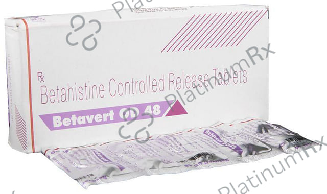 Betavert OD 48mg Tablet CR 10s