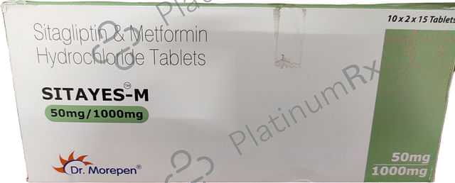 Sitayes M 50/1000mg Tablet 15s
