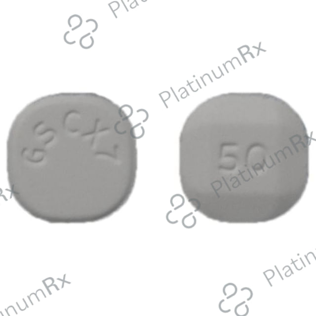 Lamictal 50mg Tablet DT 14s