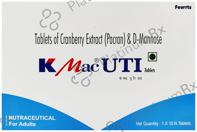 K Mac Uti Tablet 10s